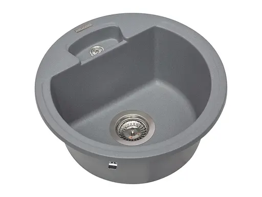 Кухонная мойка гранитная Miraggio Valencia gray 442x442x202 00211006, Серый - фото 2