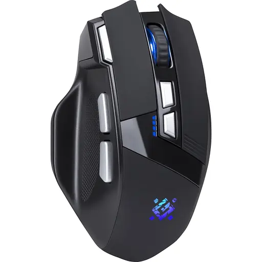 Мышка Defender Knight GM-885, беспроводная, игровая, 8кн., 3200 dpi., 400 mAh, черная - фото 8