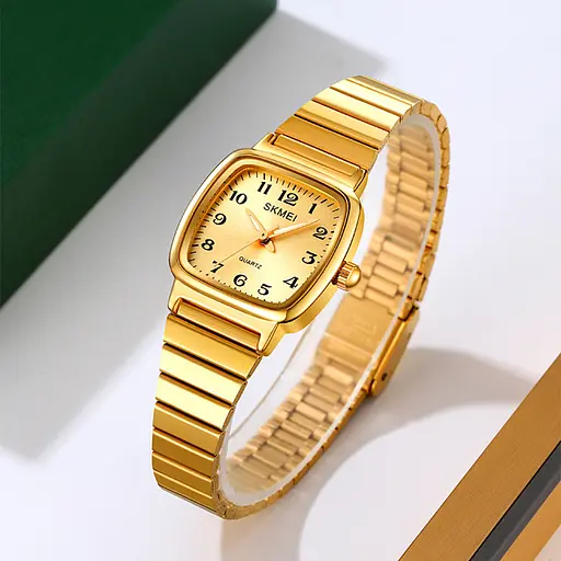 Наручний годинник жіночий 2292GD-AC Gold Numbers Skmei acs0030050 - фото 4
