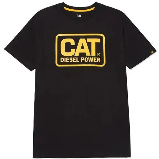 Футболка Caterpillar Diesel Power Black/Yellow XXL (1103-1510451-12469-XXL)
