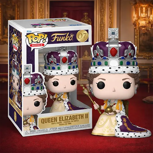Игровая фигурка Funko Pop! Funko Queen Elizabeth II (91873) - фото 3
