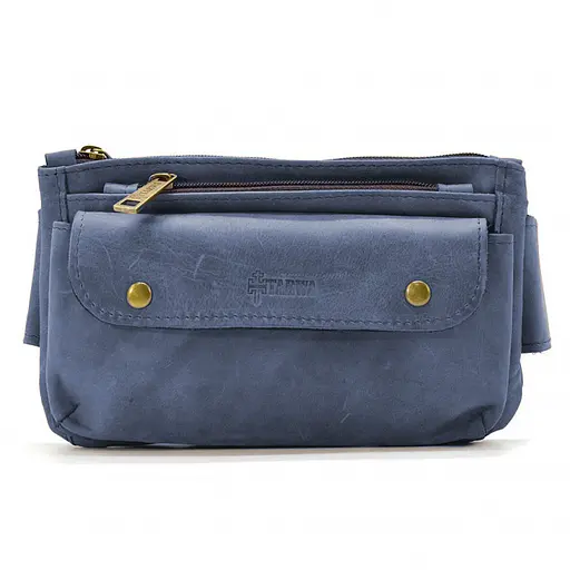 Шкіряна бананка Tarwa 24х15х3 см sum0025642 - фото 8