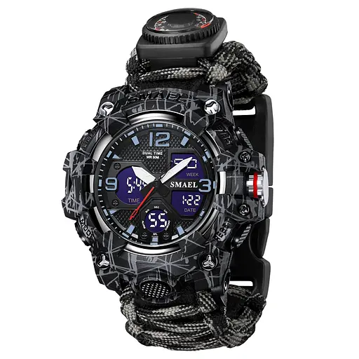 Годинник Smael Grey Compass