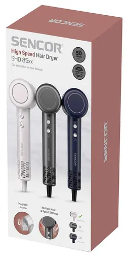 Фен Sencor SHD 8510SL (7121076) - фото 6