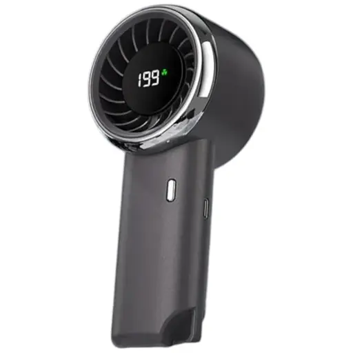 Вентилятор беспроводной ручной MS-107 черный - фото 1