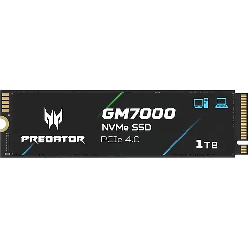 SSD накопитель Acer Predator GM7000 1TB (BL.9BWWR.105) [155334] - фото 1