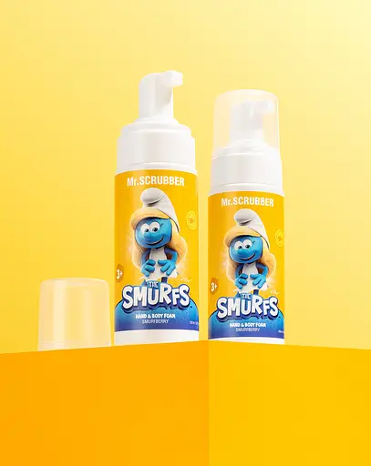 Піна для рук та тіла Mr.Scrubber The Smurfs Smurfberry - фото 2