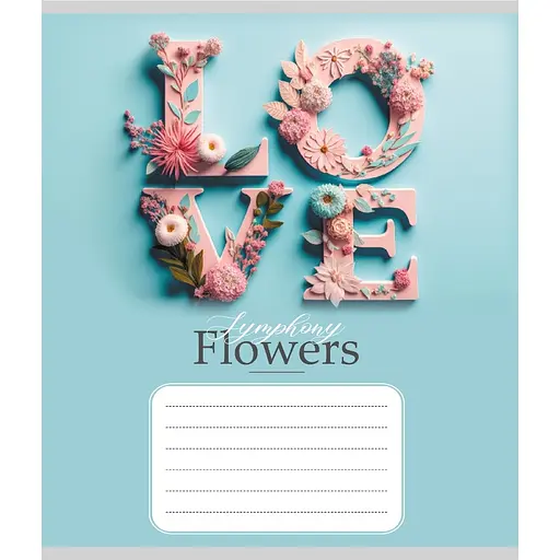 Зошит учнівський "Квілінг" 024-550375K-1 в клітинку, 24 аркуші