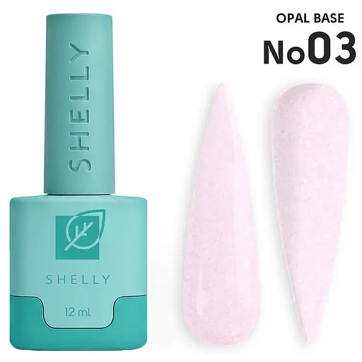 Камуфлююча база Shelly з шимером 03 Opal Base 12 мл - фото 1