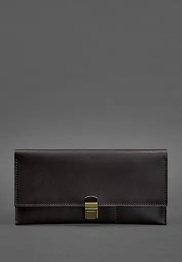 Шкіряний тревел-кейс Journey 2.0 Темно-коричневий - фото 2