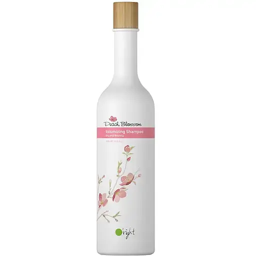 Шампунь для волосся O'right з квітами персику для надання об'єму органічний 400 мл - фото 1