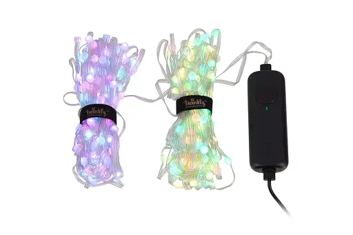 Twinkly Гірлянда Smart LED Twinkly Dots Lights RGB 400 Gen II, IP44, 20м, кабель прозорий - фото 4