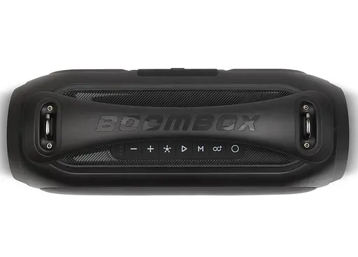 Портативна колонка бумбокс REAL-EL RX745 Boombox 40W Bluetooth TWS, RGB, Black - фото 6
