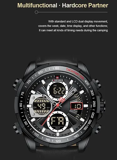 Часы Naviforce Fly Black - фото 11