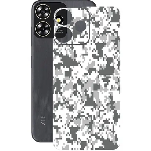 Захисна плівка StatusSKIN для ZTE Blade A73 Корпус Вініл Піксель 3 - фото 1