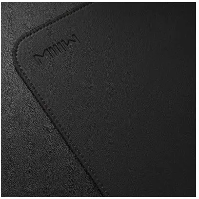 Килимок Для мишки MiiiW Solid Leather Mouse pad 900х400 мм чорний - фото 3