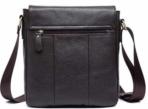 Чоловіча шкіряна сумка Vintage 25,5х24х6 см sum0012250 - фото 3