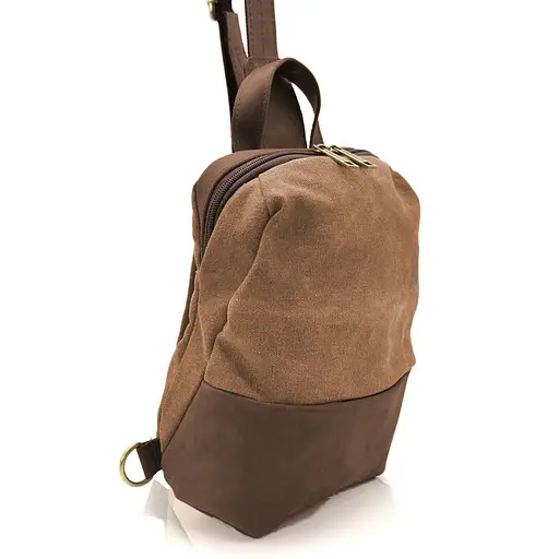 Кожаная сумка-слинг Tarwa 28х22х7 см sum0025530 - фото 3