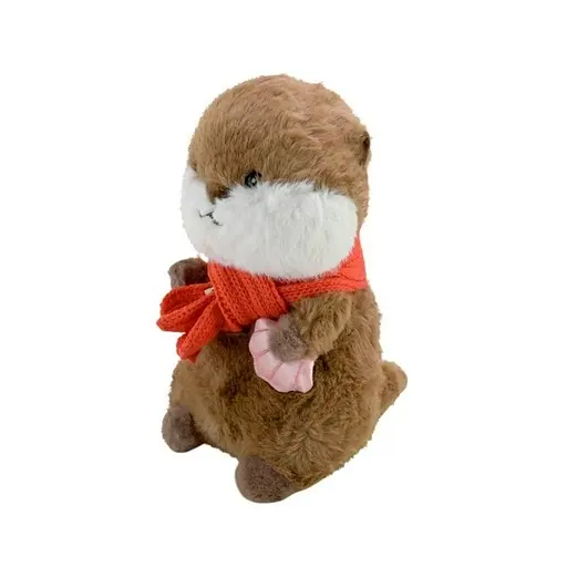 Дитяча м'яка іграшка "Видреня" Bambi C8502 з мушлею, розмір 28 см - фото 2