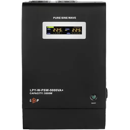 ДБЖ з правильною синусоїдою LogicPower 48V LPY-W-PSW-5000VA + 3500 Вт 10A/20A - фото 1