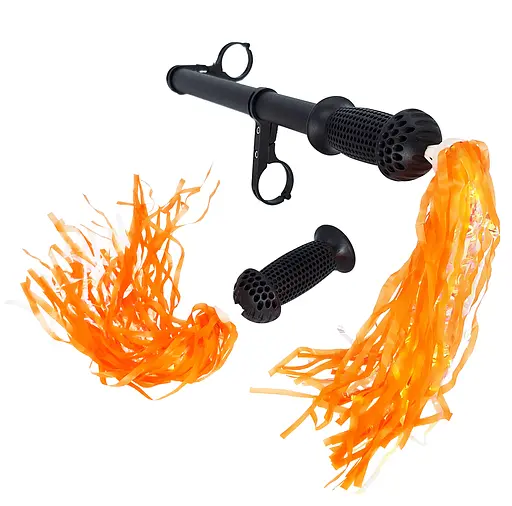 Ленты в руль детского велосипеда / самоката оранжевые (G00010463) - фото 2