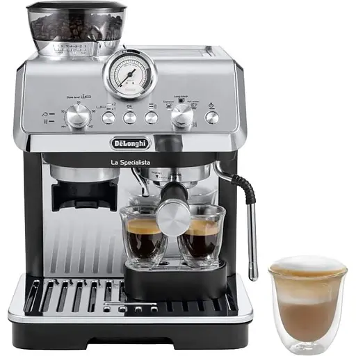Рожковая кофеварка эспрессо Delonghi La Specialista Arte EC 9155.MB - фото 1