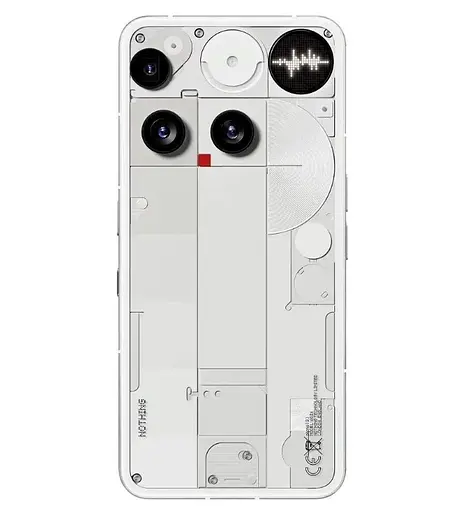 Смартфон Nothing Phone (3) 12/256GB White - фото 3