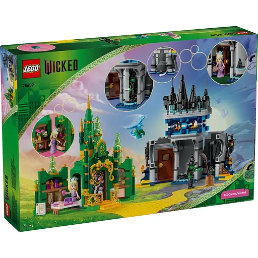 Конструктор LEGO Wicked Эмеральд-сити и замок Киамо Ко 860 деталей (75689) - фото 2