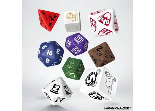 Набор кубиков Moomin Dice Set , 9 шт. (SMOM99) - фото 2