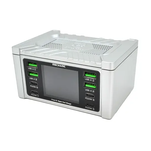 Зарядная станция Mechanic V-Power 8S с цифровой индикацией 115 Вт - фото 3