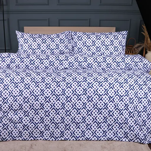 Наволочка Mirson Ranforce Elite Abstract Blue 40х60 см (2200013163978) - фото 5