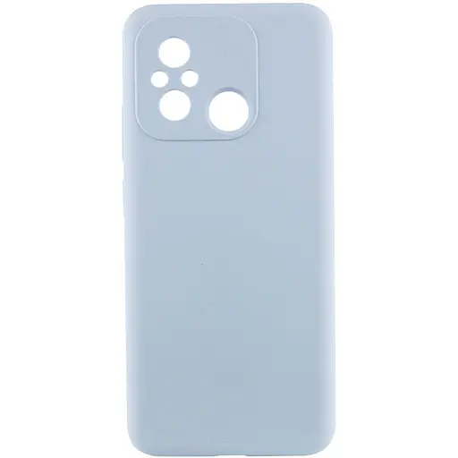 Чехол Lakshmi Silicone Cover Full Camera AAA для Xiaomi Redmi 12C Голубой/Sweet Blue