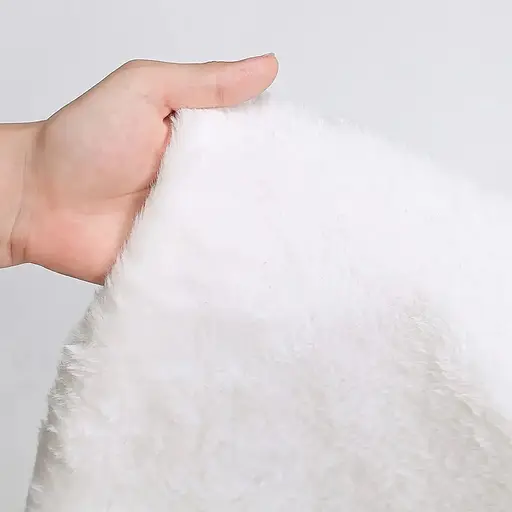 Килимок-спідниця під ялинку Hvoya хутряний d-90 см білий - фото 10