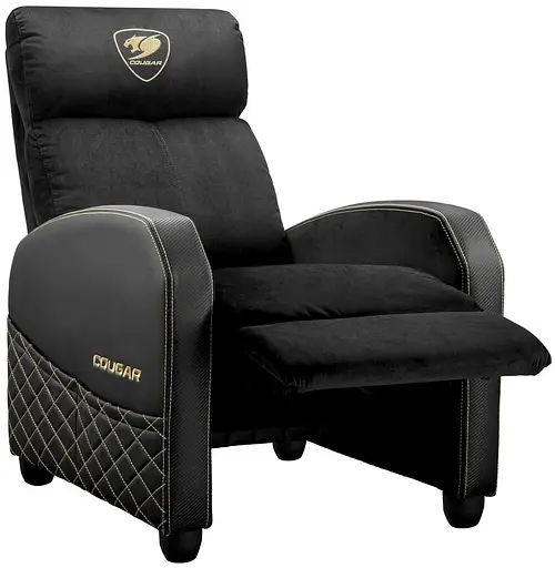 Ігрове крісло Cougar RANGER ELITE Gold Black (RANGER ELITE GOLD) - фото 2
