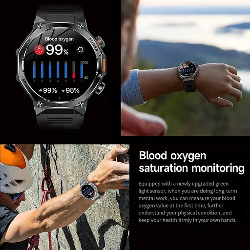 Смарт-часы Uwatch Smart Surf X Pro Steel 2 ремешки серебристые (3382) - фото 9