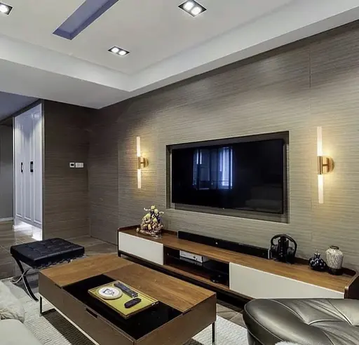 Бра у вигляді трубки в латуні з скляними матовими плафонами Line F YG 368/2 - фото 6