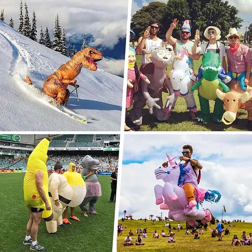 Оригинальный надувной костюм-туалет Кубок - фото 4