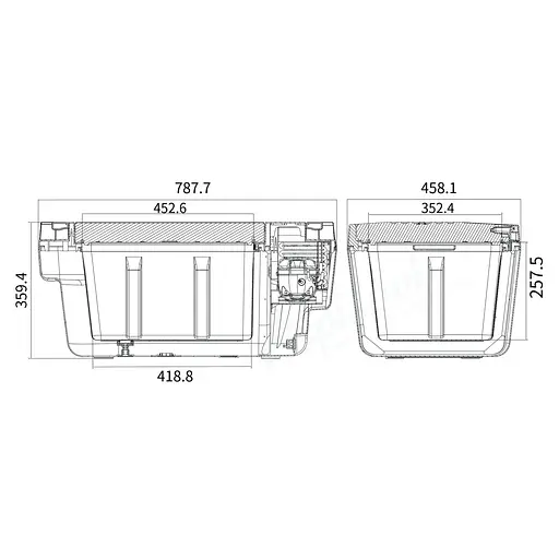 Компрессорный автохолодильник Alpicool TSL35 (35 литров). Для TESLA Model Y - фото 6