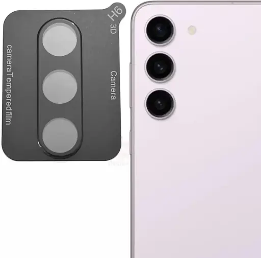 Захисне скло на камеру DK 3D Color Glass для Samsung Galaxy S23+ S916 015644 black - фото 9