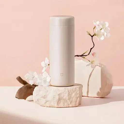 Термос MiJia Vacuum Cup 350 ml Pink (MJKDB01PL) [129255] - фото 2