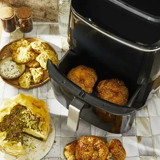 Аэрогриль Moulinex Easy Fry Grill & Steam 1430 Вт черный (AL201810) - фото 3