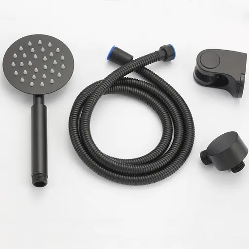 Душова система прихованого монтажу Yoka Studio 30 black + BOX BP.STUDIO 30 BLK, Чорний матовий - фото 7