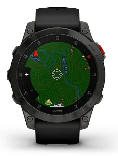 Смарт-часы Garmin Epix Gen 2 Sapphire - Black Titanium (010-02582-10/11/18) - фото 8
