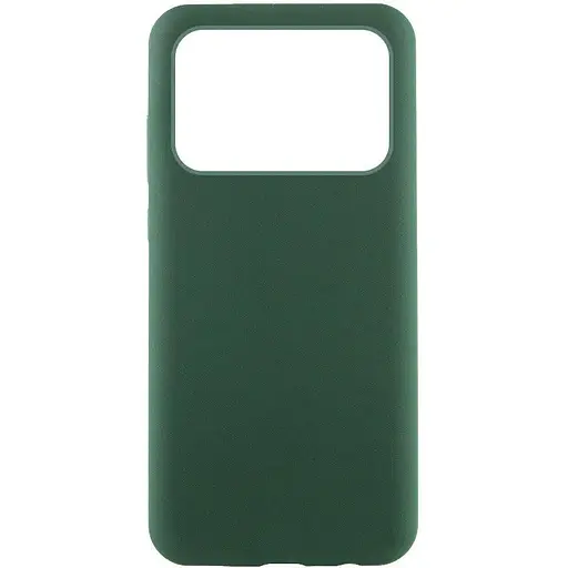 Чехол Lakshmi Silicone Cover (AAA) для Xiaomi Poco X6 Pro Зеленый / Cyprus Green