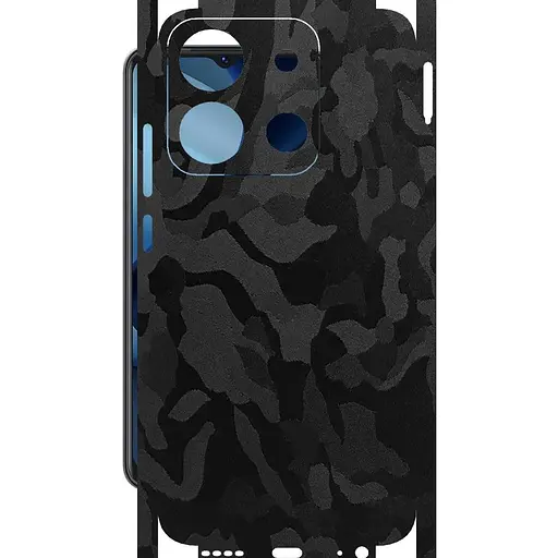 Защитная пленка StatusSKIN для Itel A05s Корпус Винил Камуфляж черный