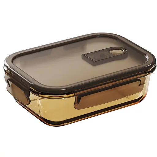 Емкость S&T для хранения 18х13х6 см коричневая (6045) - фото 1