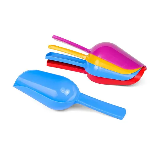 Совок пластиковий для цукру, спецій та сипучих продуктів, Мотор Січ Блакитний 83623 - фото 4