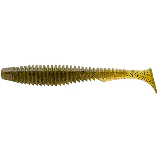 Силікон FishUP U-Shad 3.5" #074 - Green Pumpkin Seed (8 шт/уп)