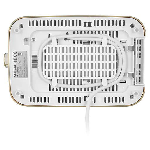 Тостер Sencor 930 Вт підігрів розморожування підсвічування пластик біло-золотий - фото 6