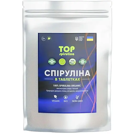 Спіруліна TOP Spirulina 200 таблеток